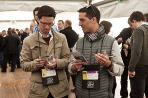 Manifestation "Les Portes d'Or de la Bourgogne" organisee a Chablis dans le cadre de la 13eme edition des Grands Jours de Bourgogne, le 21 mars 2016 a la Maison des Vins de Chablis et Grand Auxerrois.